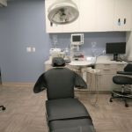 Spacious dental treatment room with a dental chair, Pittsburg Dental Specialists