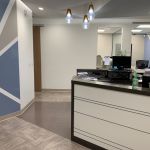 Office Tour reception - Pittsburg Dental Specialists